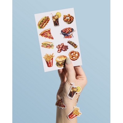 4"x6" Custom Sticker Sheets (High Quantity)